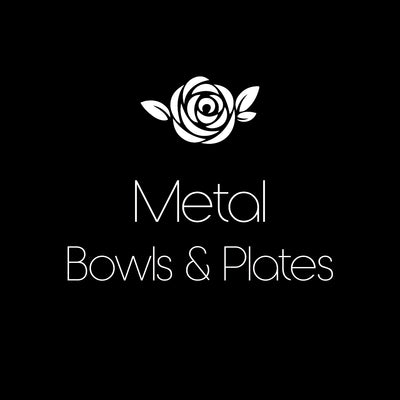 Metal bowls & Plates