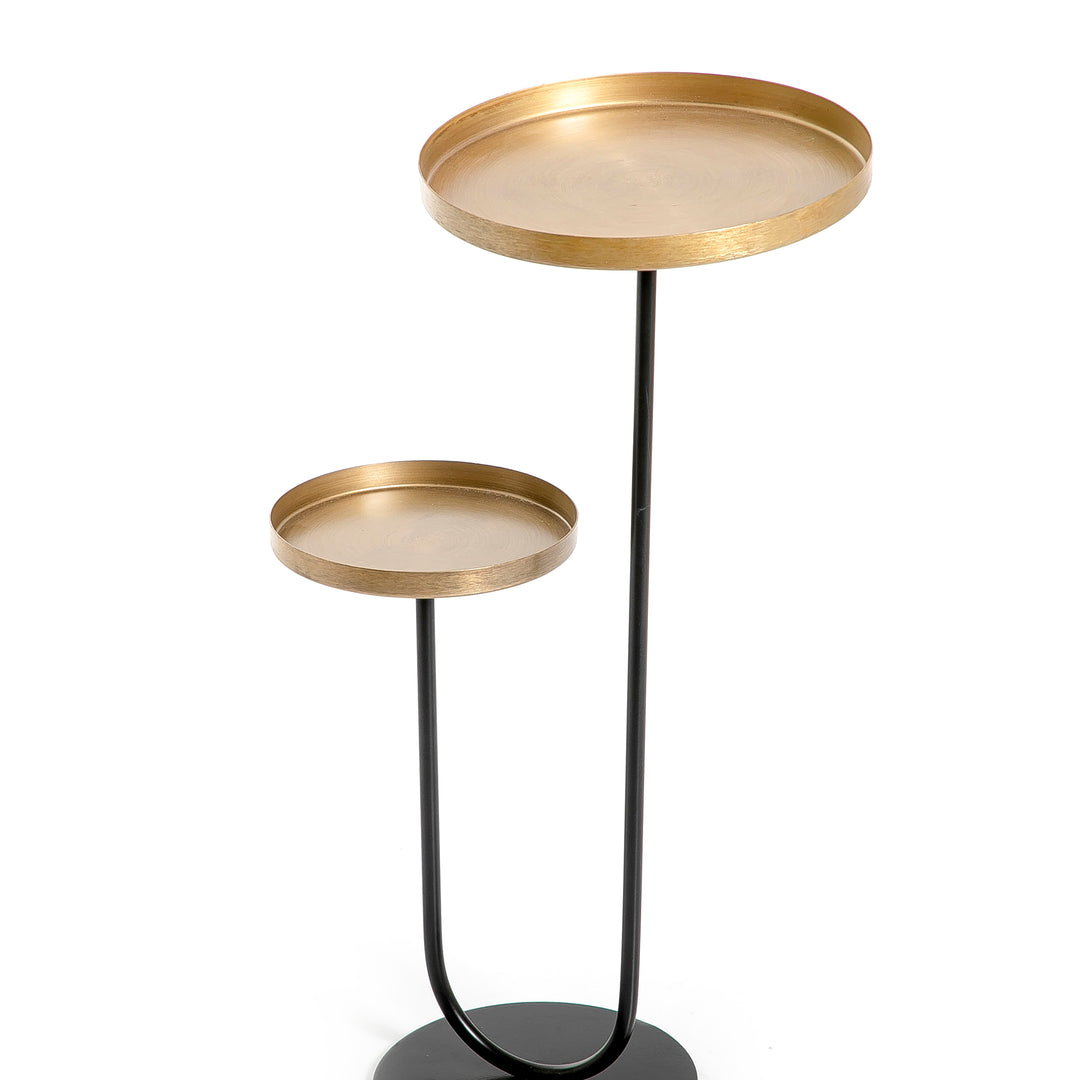 Metal candle holder stand