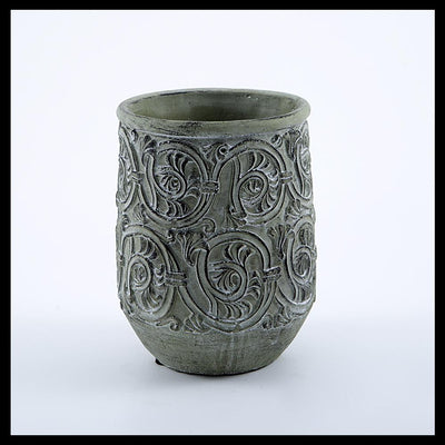 Pottery Cement Vases 52001000 (4850902532141)
