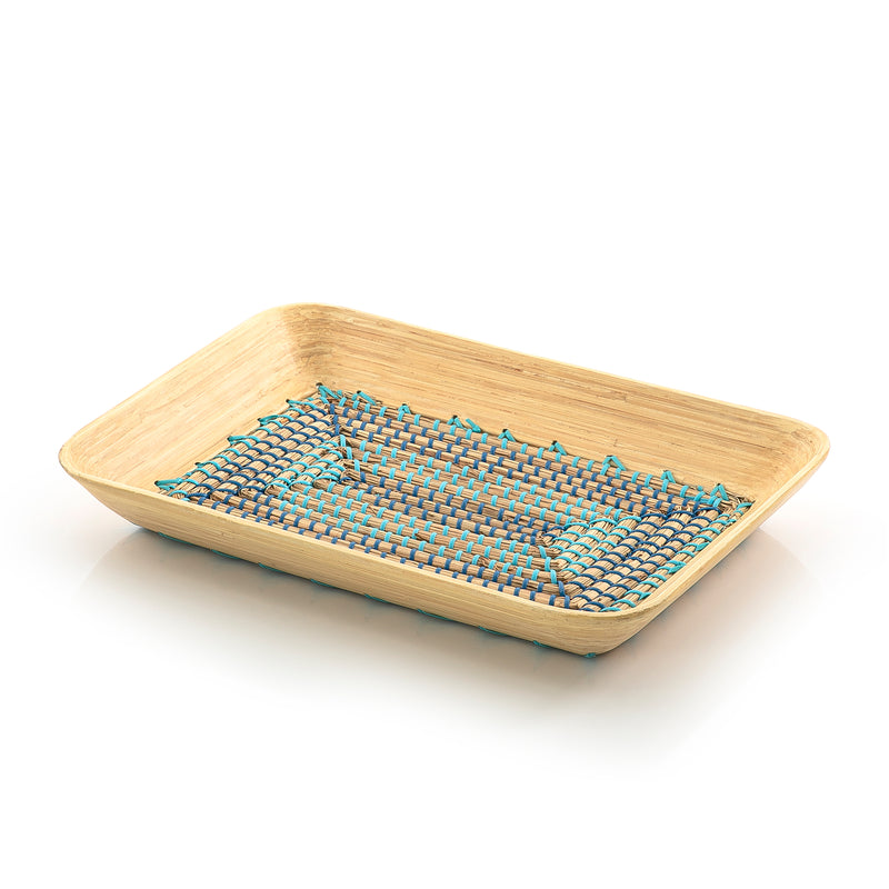 Bamboo And Seagrass Tray (5654580953253)