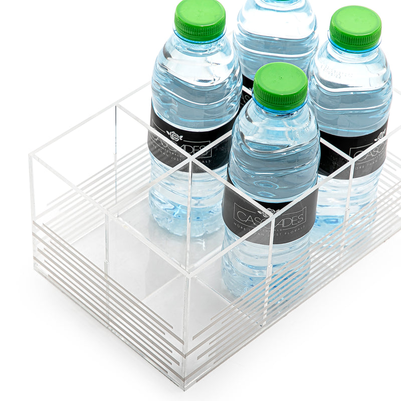Acrylic box for small water bottles (6966000418981)